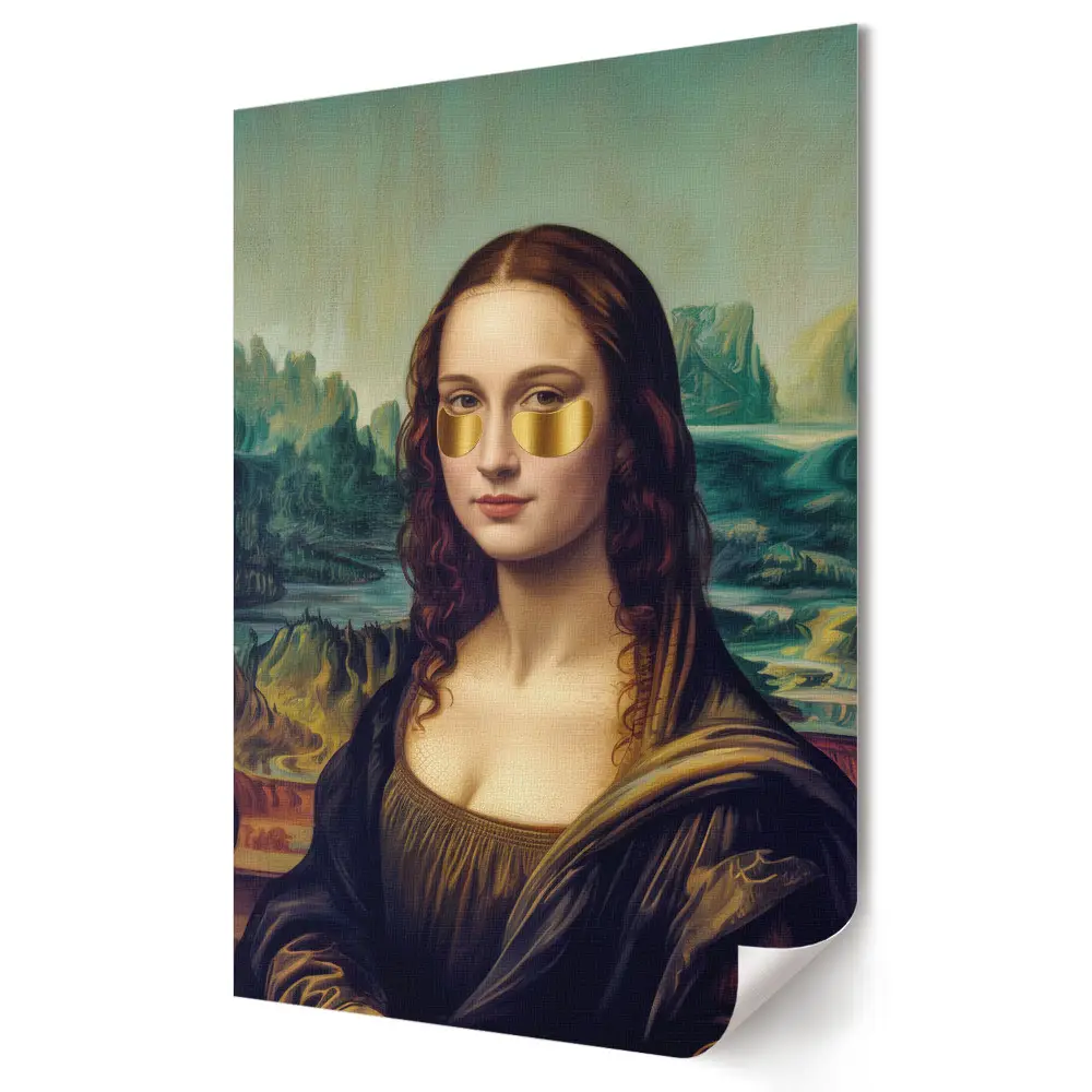 Obraz na plátně Mona Lisa v moderním stylu