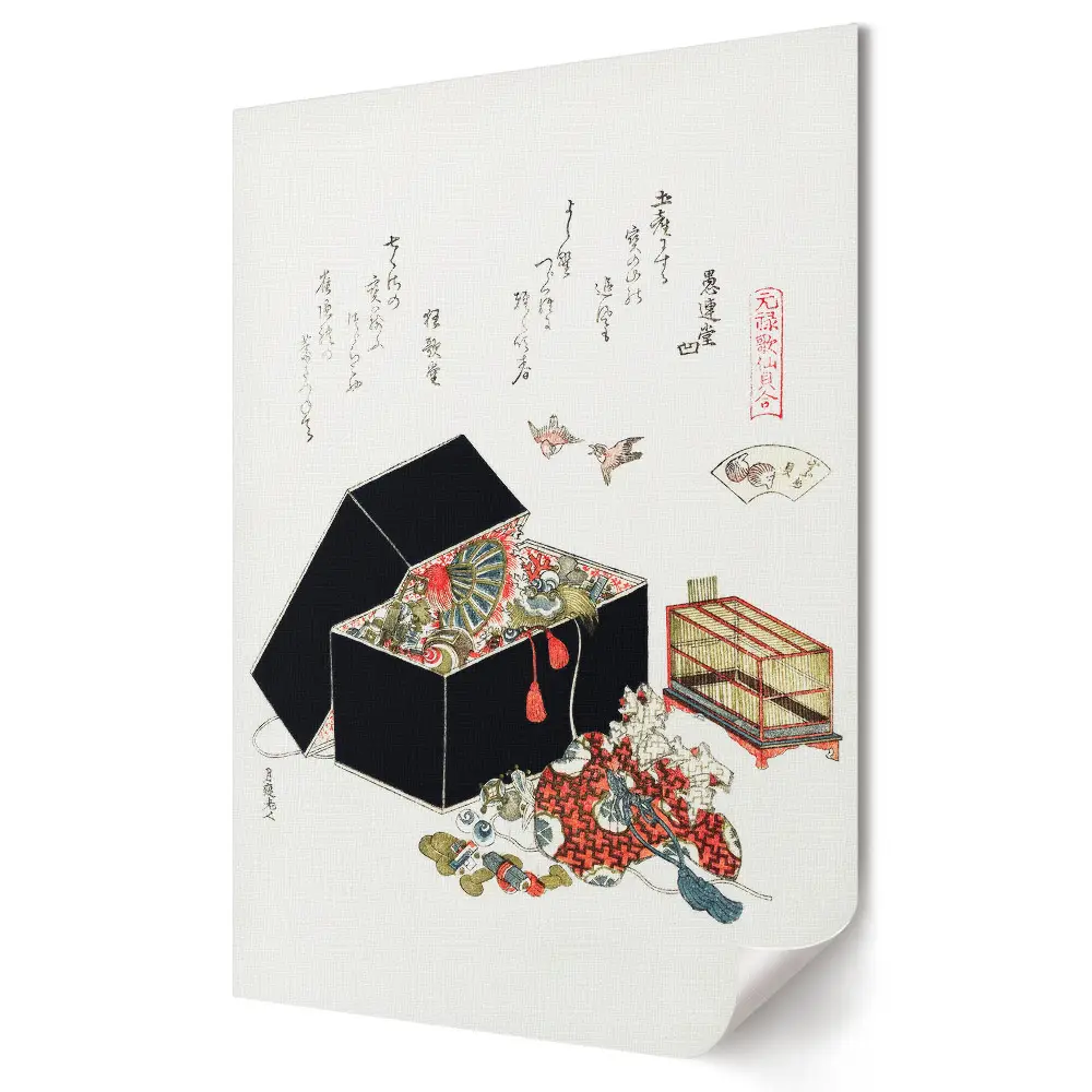 Plakát na zeď Japonské umění a tradice v ilustraci