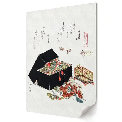 Plakát na zeď Japonské umění a tradice v ilustraci