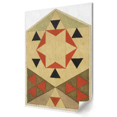 Tisk na plátno Geometrie v barvě a tvaru