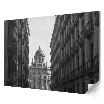 Plakát z fotky Kouzlo architektury v monochromatickém provedení