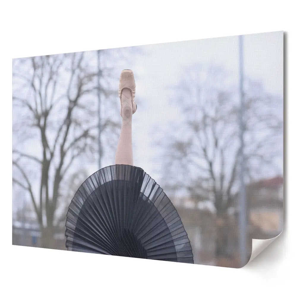 Plakát Baletka s deštníkem z vlastní fotografie