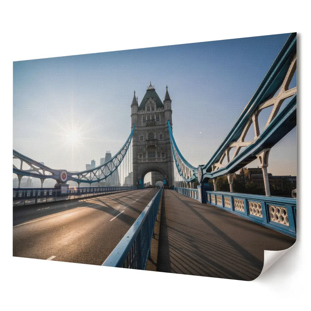 Plakát s fotografií Tower Bridge v Londýně