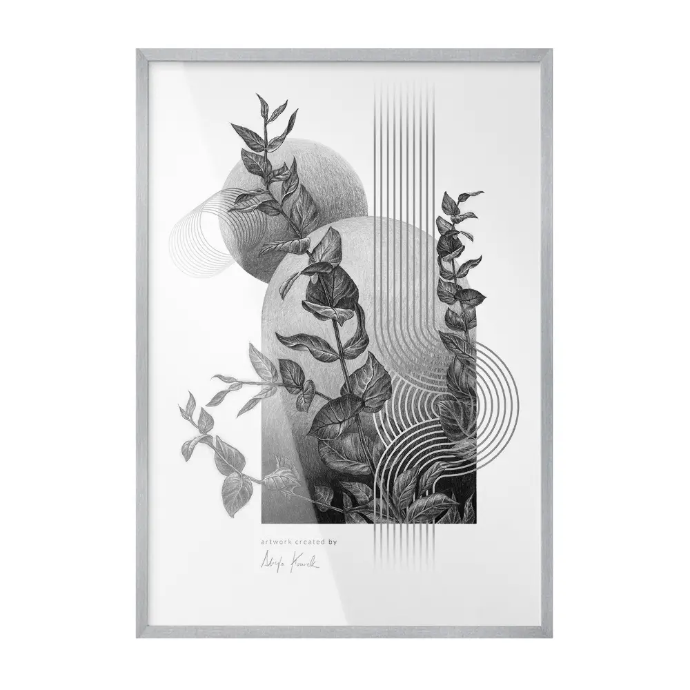 Stříbrný fotorámeček 70x100 cm