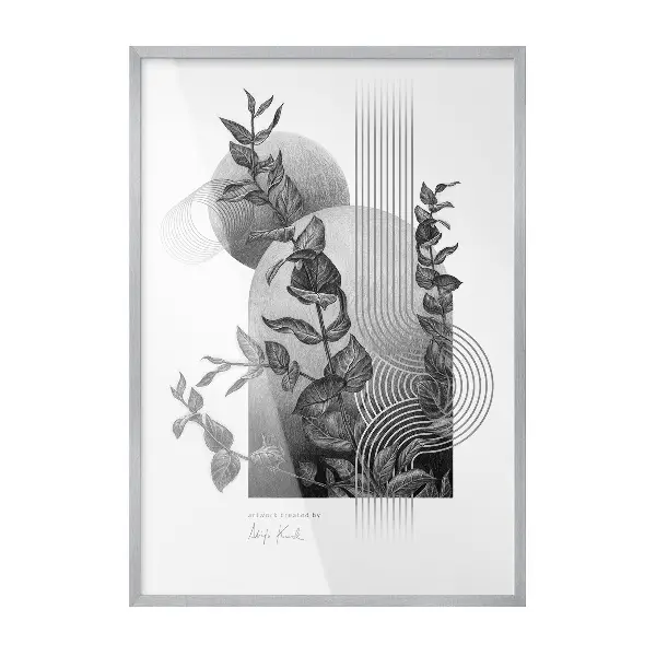 Stříbrný fotorámeček 70x100 cm