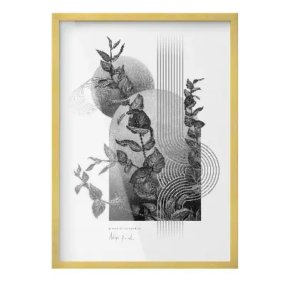 Zlatý fotorámeček 50x70 cm