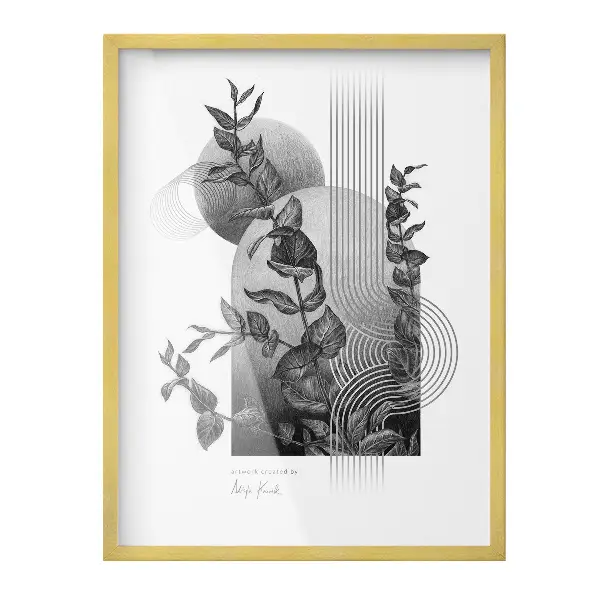 Zlatý designový fotorámeček 60x80 cm