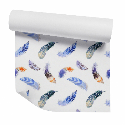 Samolepící tapeta Dekorativní papouščí peří