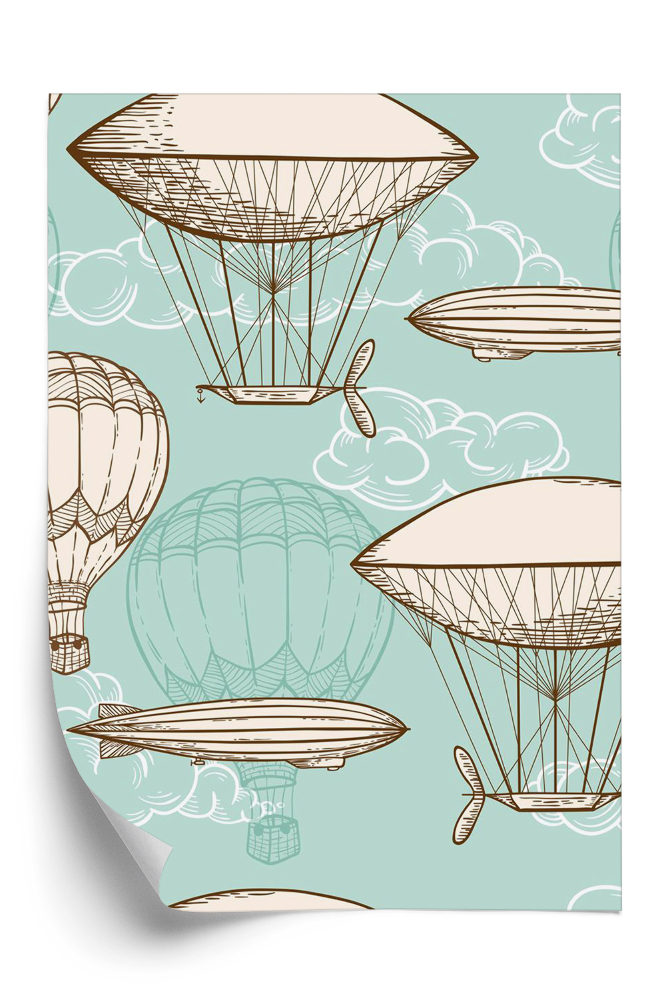 Tapeta Historické balóny