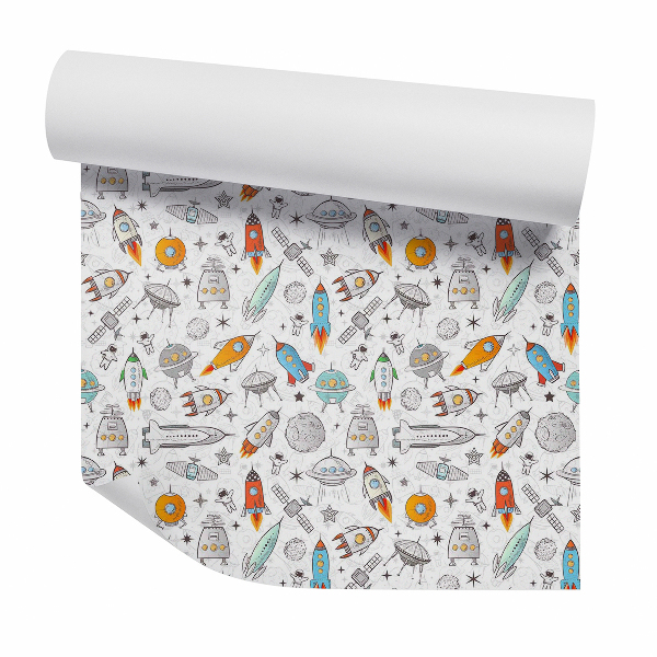 Samolepící tapeta Vesmírná expedice astronaut bílá