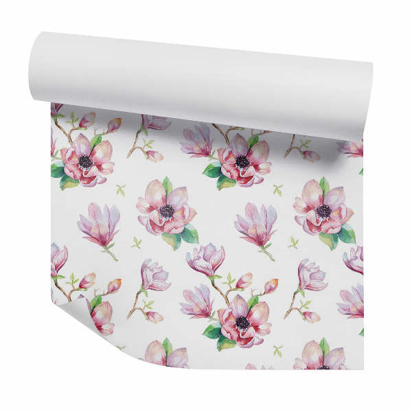 Tapeta Rozkvetlé květy magnólie