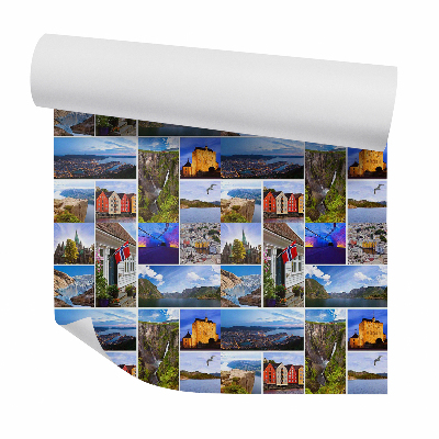 Samolepící tapeta Krásné pohledy na architekturu a krajinu