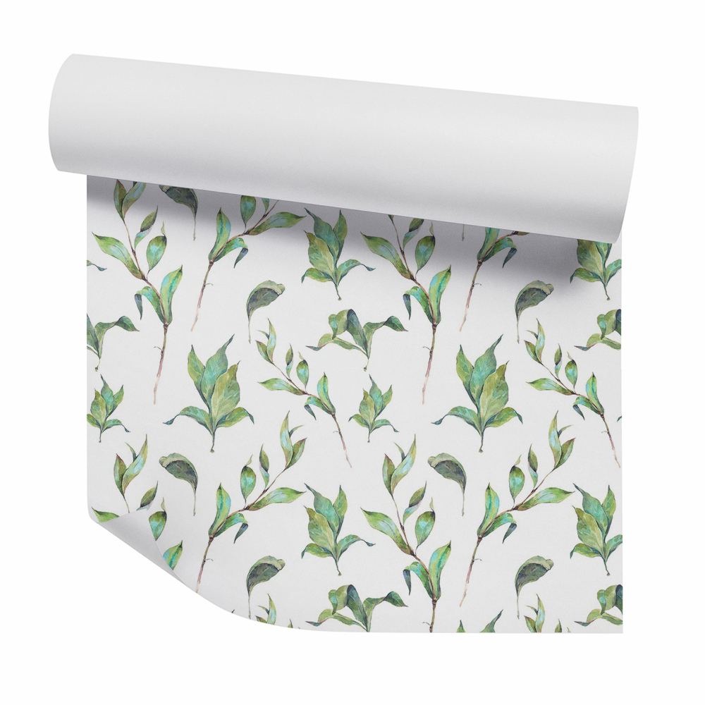 Samolepící tapeta Listy na větvích rostlin