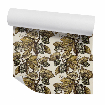 Samolepící tapeta Zlatý zralý chmel