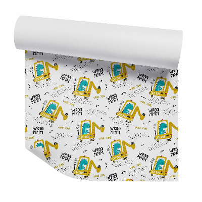 Samolepící tapeta Veselá stavba dinosaurů