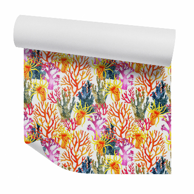 Tapeta na zeď Podvodní korálový útes abstraktní