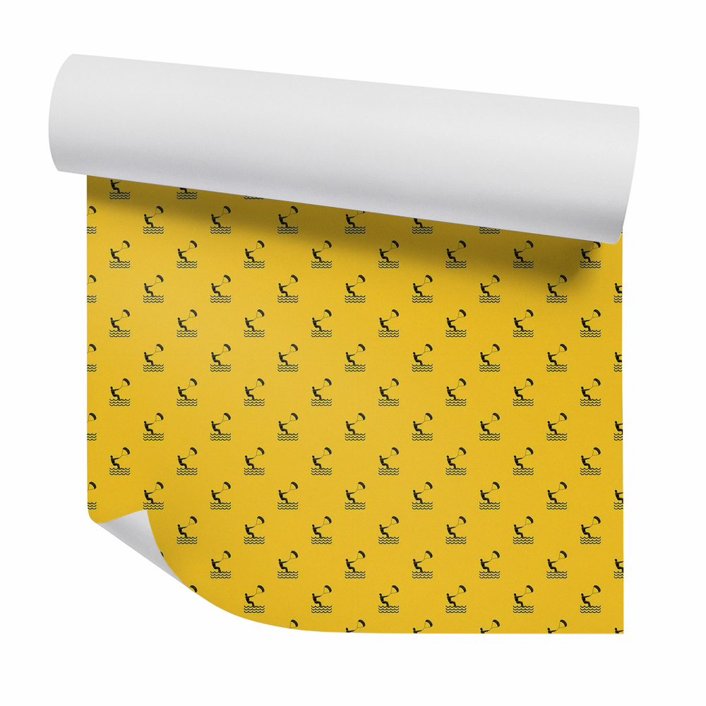 Samolepící tapeta Sportovní grafika windsurfingu