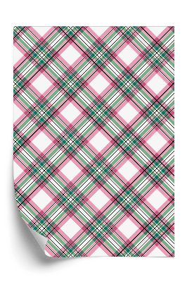 Tapeta na zeď Skotský károvaný vzor