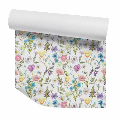 Samolepící tapeta Dekorativní polní květiny