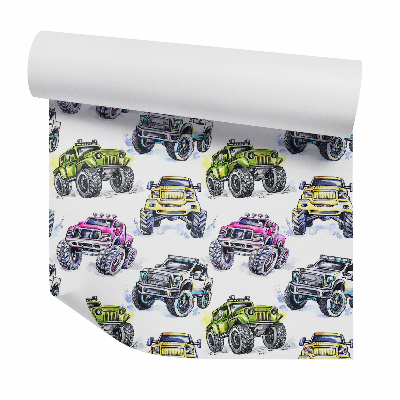 Tapeta na zeď Terénní monster trucky