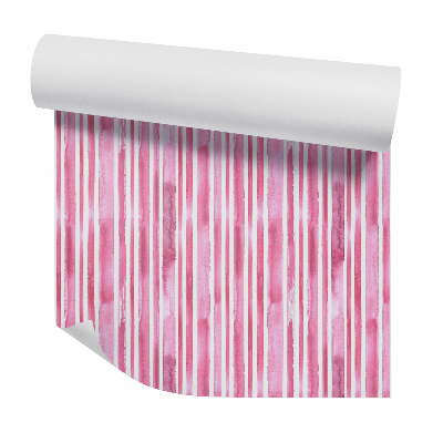 Samolepící tapeta Růžové svislé pruhy