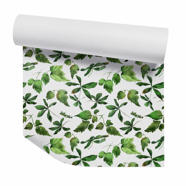 Tapeta Dekorativní zelené listy