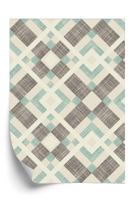 Tapeta na zeď Skotský károvaný flanelový vzor