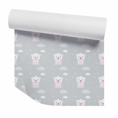 Samolepící tapeta Malí medvídci a mraky