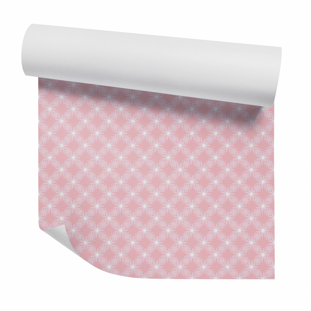 Tapeta Růžové dekorativní květinové vzory