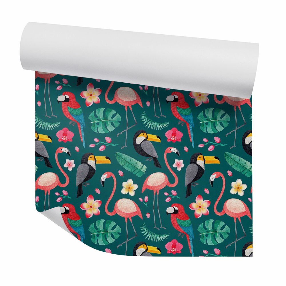 Tapeta Exotičtí dekorativní ptáci