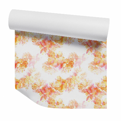 Samolepící tapeta Pastelově žluté květy