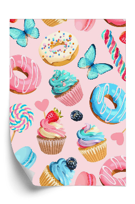 Tapeta Sladkosti motýli