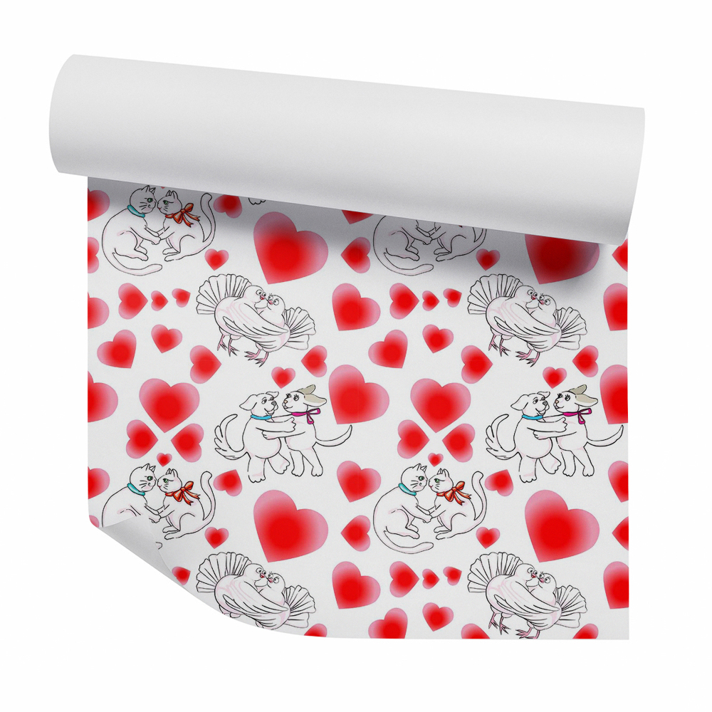 Tapeta na zeď Zamilovaná zvířata