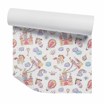 Tapeta Duhový zámek bonbóny