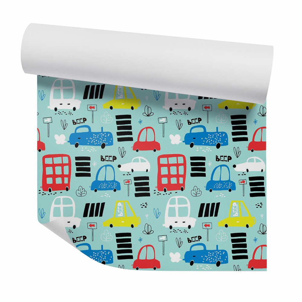 Tapeta Auta barevné pruhy značky