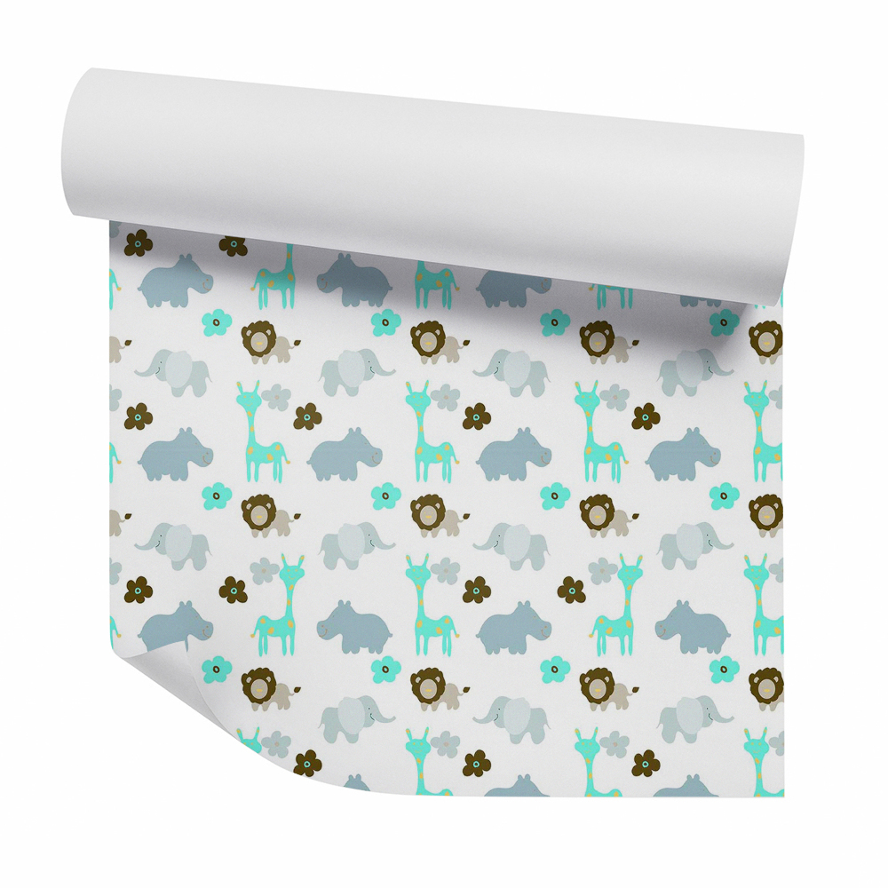 Tapeta na zeď Dětské obrázky zvířat