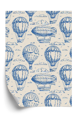 Tapeta na zeď Balóny a vzducholodě