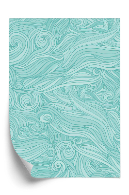 Samolepící tapeta Pevný abstraktní mořský vzor