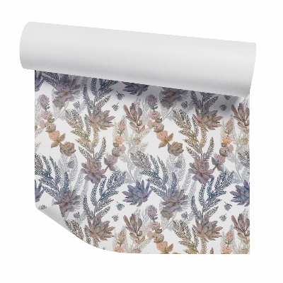 Samolepící tapeta Dekorativní rozkvetlé květiny