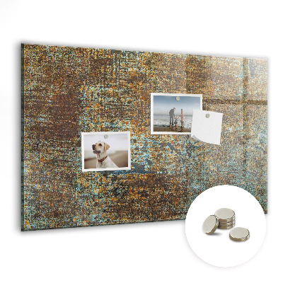 Tabule na magnety Rezavý kov