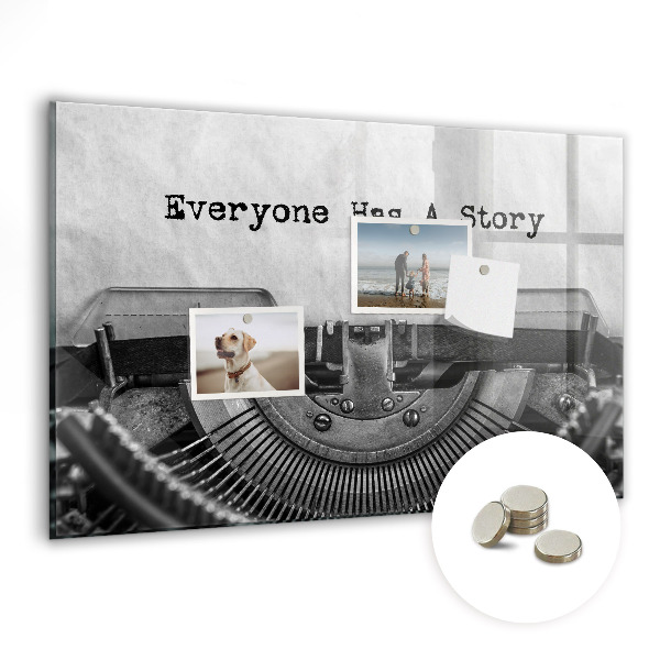 Magnetická nástěnka Každý má svůj příběh