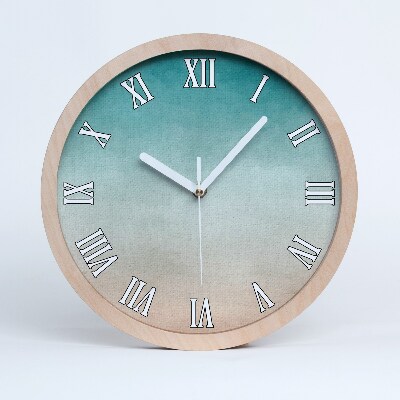 Nástěnné dřevěné hodiny Abstraktní pozadí mořského pobřeží