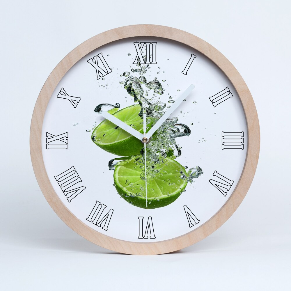 Dřevěne hodiny Vápno pod vodou