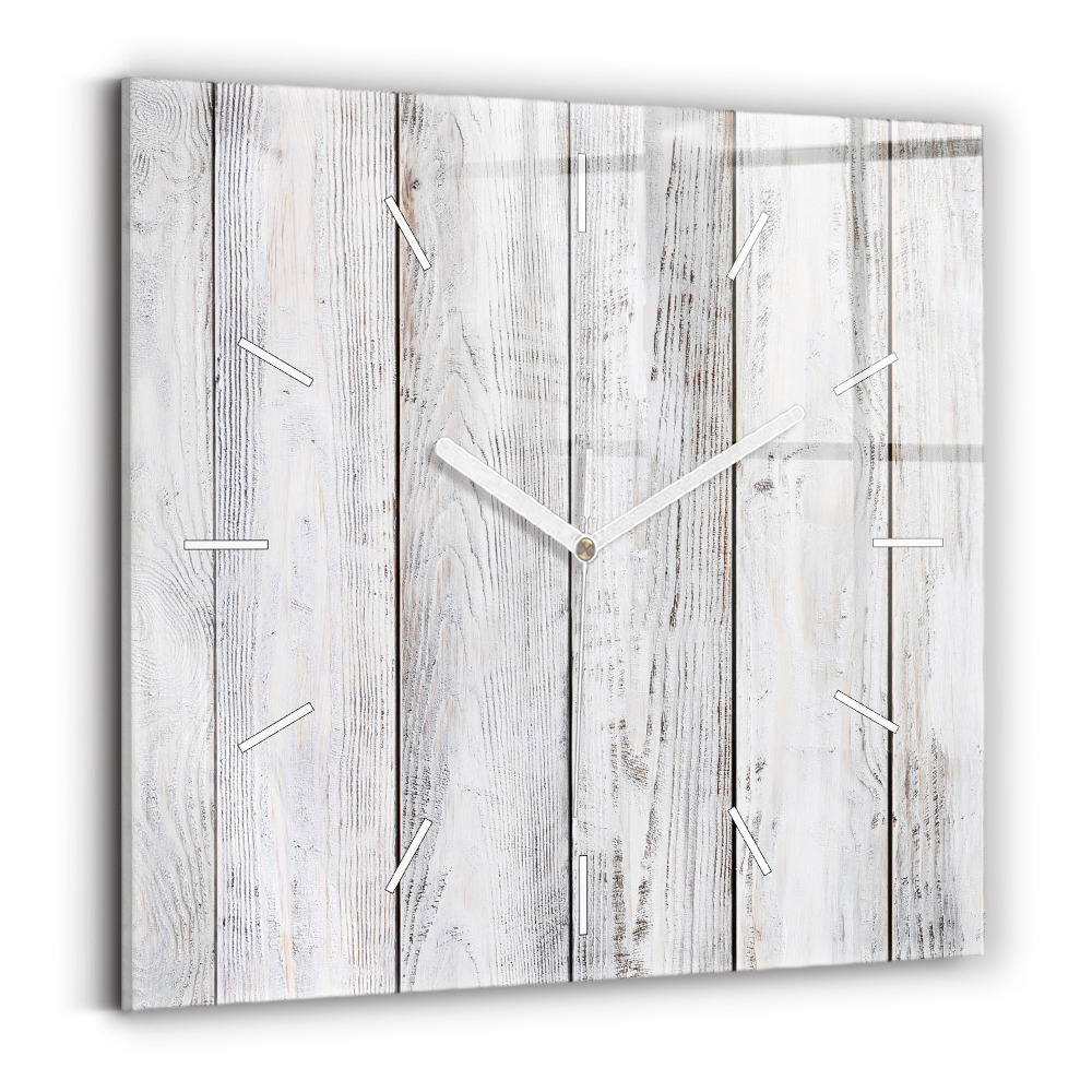 Hodiny na skle čtvercové Malované desky