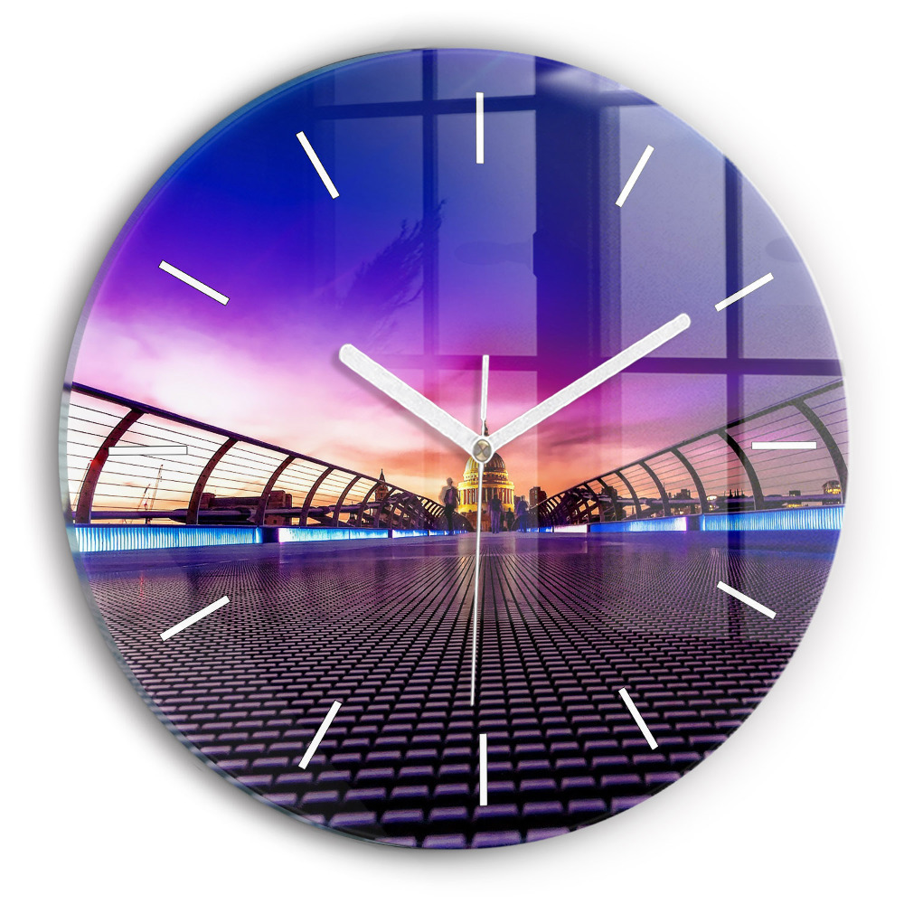 Skleněné hodiny kulaté Katedrála svatého Pavla