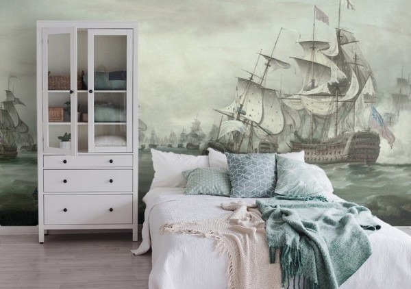 Nejmódnější nástěnné malby - květiny, panorama nebo třeba geometrie?